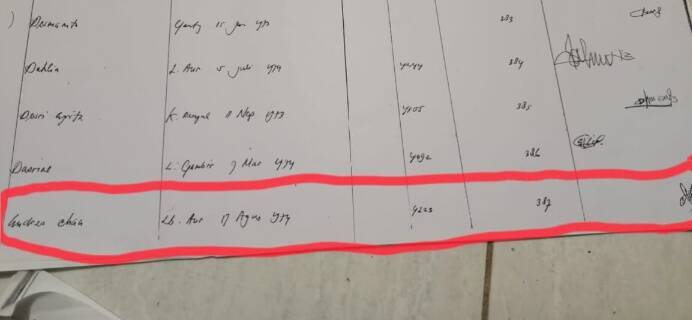 Bukan Hanya Nomor Induk, Amrizal Anggota DPRD Provinsi Jambi Juga &#8216;Rampas&#8217; Nomor STTB Orang Lain, Ini Pemiliknya