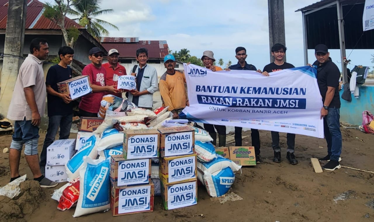 Bukti JMSI Begitu Peduli Korban Banjir Bandang di Aceh
