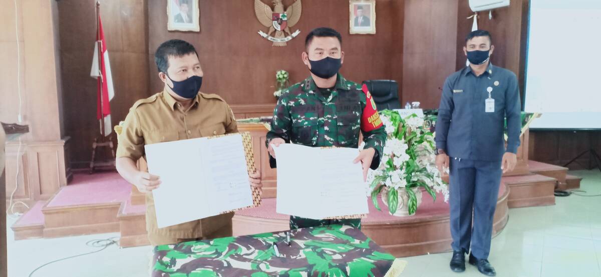 Bukti Nyata Bupati Romi Dukung TMMD