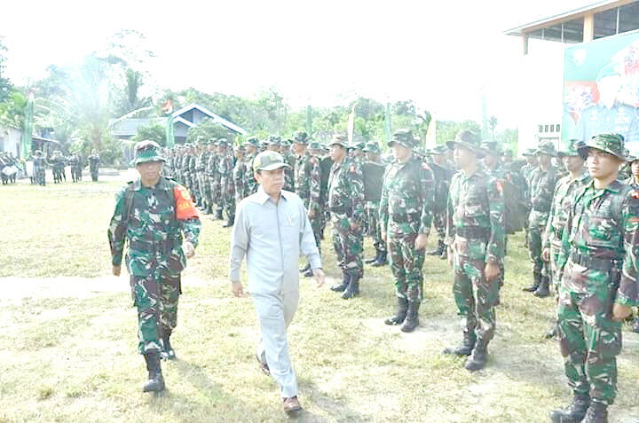 Bupati Batanghari Bertindak Sebagai IRUP TMMD Ke 105 Kodim 0415