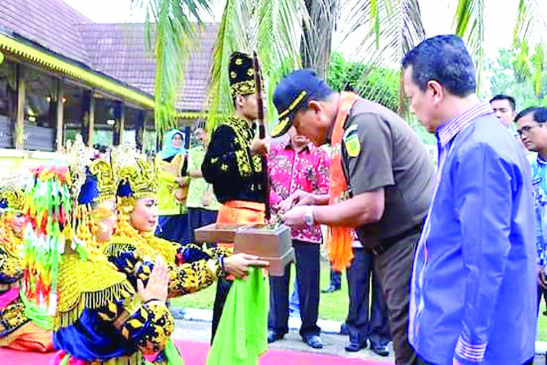 Bupati Batanghari Sahirsyah Sambut Kunjungan Kerja Kajati Jambi