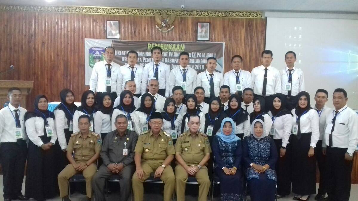 Bupati Cek Endra Buka  Diklat Kepemimpinan Tingkat IV Angkatan IX