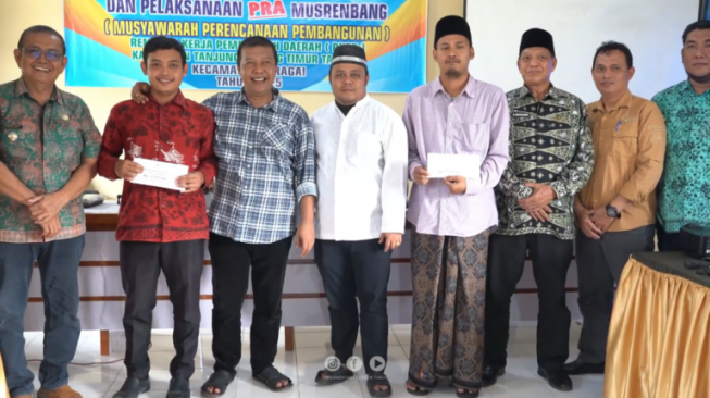 Bupati dan Wakil Bupati Tanjabtim Hadiri Rapat Pra Musrenbang