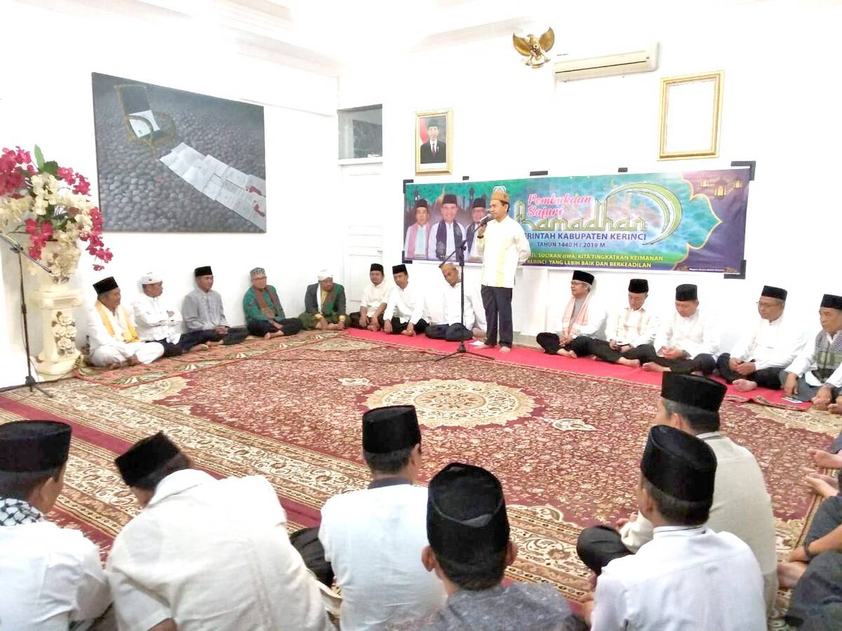 Bupati Kerinci Programkan Rumah Tahfiz Setiap Kecamatan