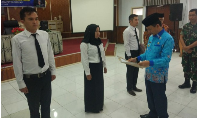 Bupati Kerinci Serahkan 197 SK CASN