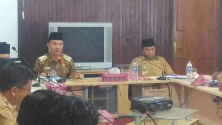 Bupati Kerinci Tekankan SKPD Bekerja Maksimal