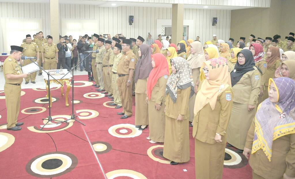 Bupati Merangin Lantik 115 Orang Kepsek