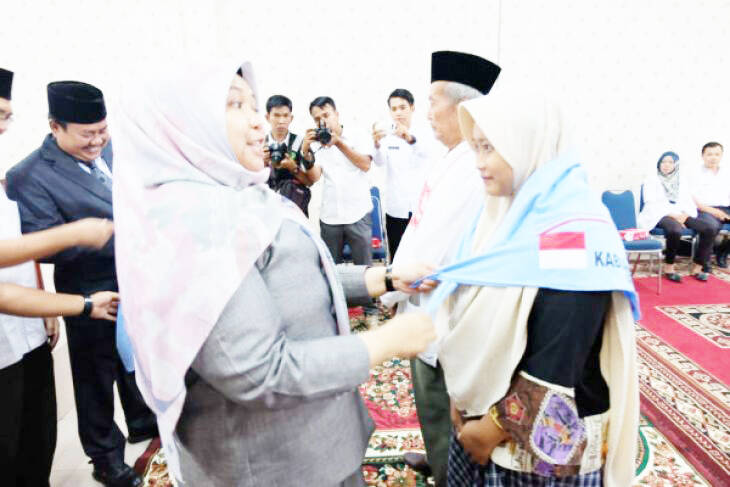 Bupati Muarojambi Minta Jamaah Haji Jadi Tauladan