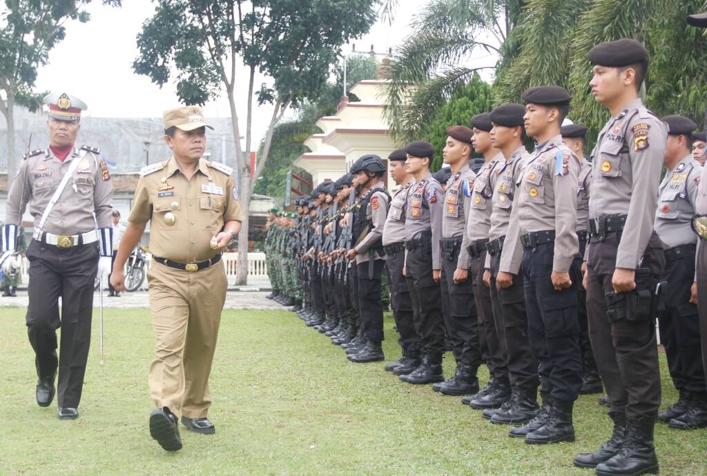Bupati Pimpin Apel Gelar Pasukan Ops Ramadniya 2017