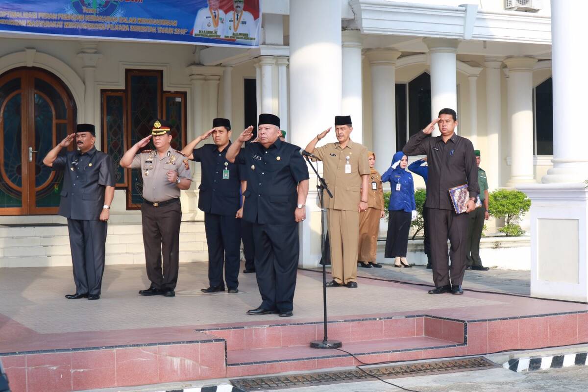 Bupati Pimpin Upacara HUT Damkar ke 99