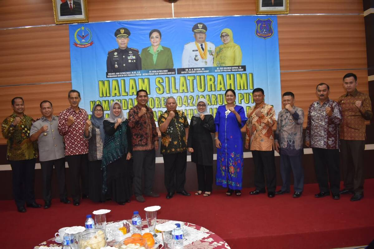 Bupati Safrial Sambut Hangat Kunjungan Danrem 042/Gapu