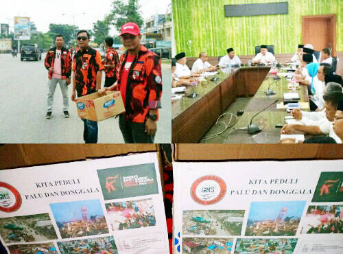 Bupati Sarolangun Beri Bantuan Korban Gempa Dan Tsunami Di Palu Dan Dunggala