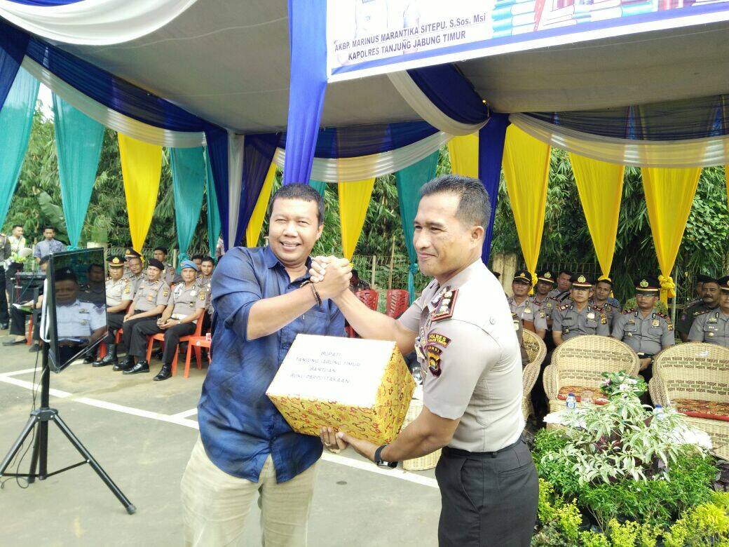 Bupati Tanjabtim Hadiri Launching Gema Bhayangkara