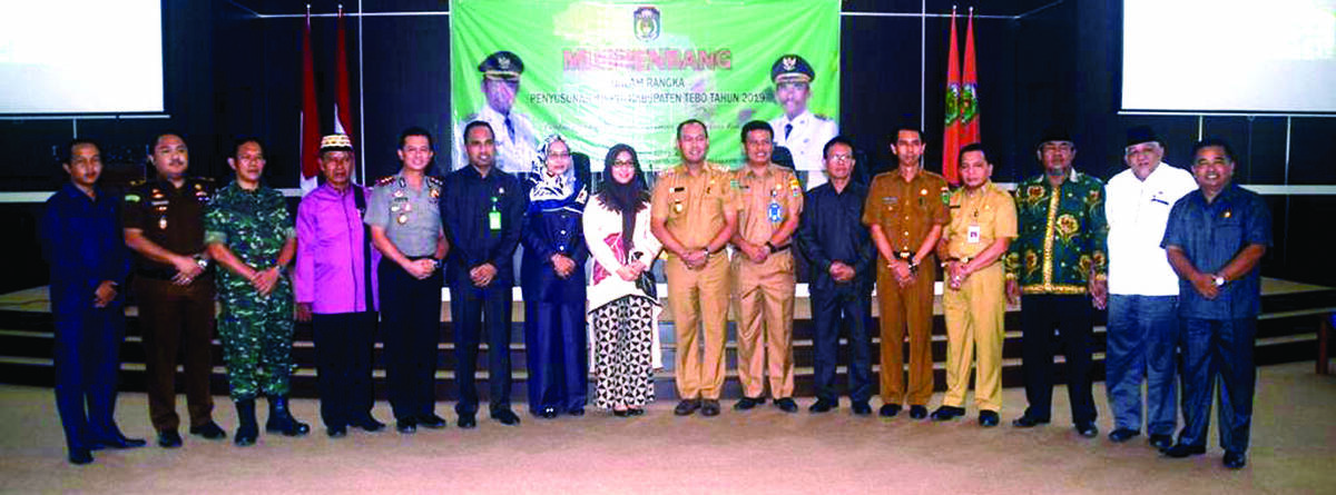 Bupati Tebo H. Sukandar, S.Kom, M.Si Buka Acara Musrenbang RKPD Tebo 2019
