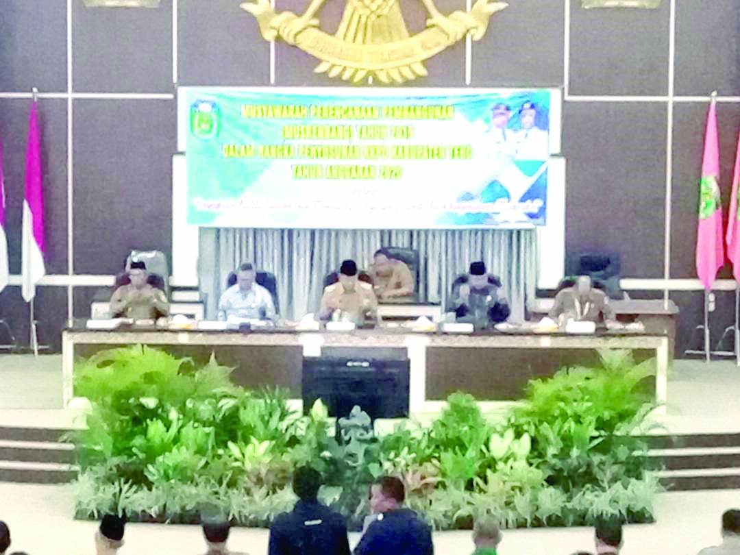 Bupati Tebo Sukandar Buka Musrenbang Tingkat Kabupaten Tahun 2020
