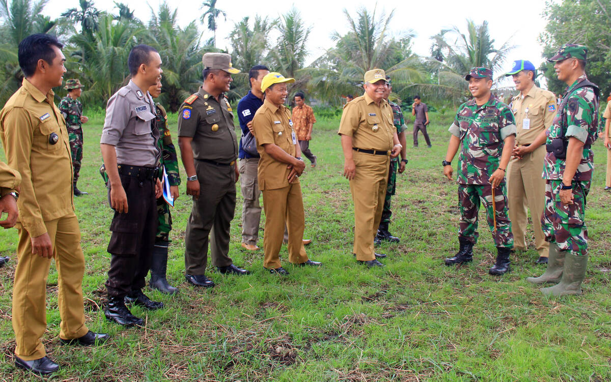 Bupati Tinjau Lokasi TMMD ke 98