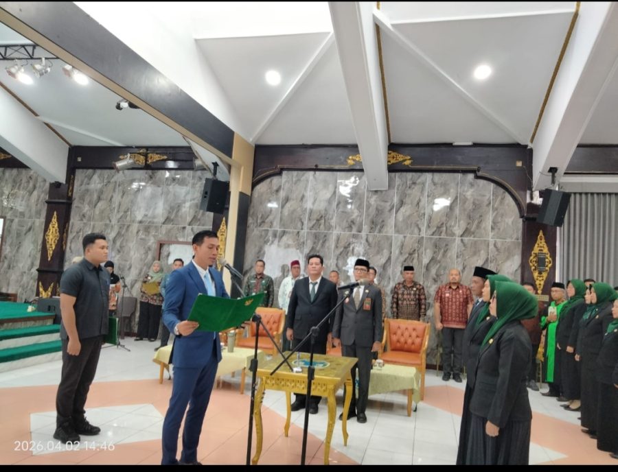 Daftar 18 Pejabat Batang Hari Dilantik Fadhil Arief