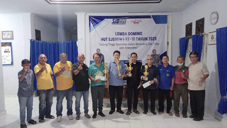 Daftar Pemain Terkuat Juara Domino Digelar di Kantor PWI Provinsi Jambi