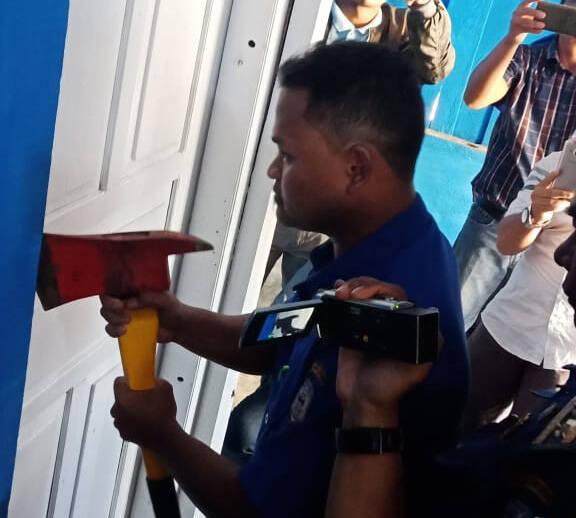 Damkar Sarolangun Digeledah Penyidik Kejari
