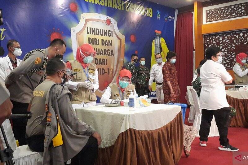 Danrem Gapu hingga Sekda Jambi Akan Divaksin Lagi 28 Januari