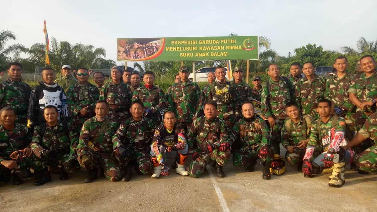 Danrem Pimpin Tim Expedisi Garuda Putih