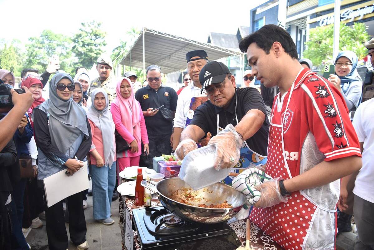 Dari Nasi Goreng Hingga Tarik Tambang, Semarak HUT Kota Jambi Penuh Tawa dan Kebersamaan