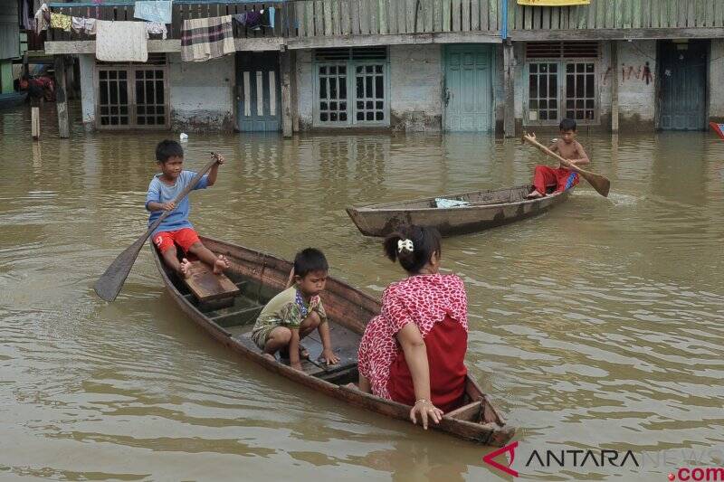 Debit Air Sungai Batanghari Alami Peningkatan, BPBD Ajukan Status Siaga Darurat Banjir