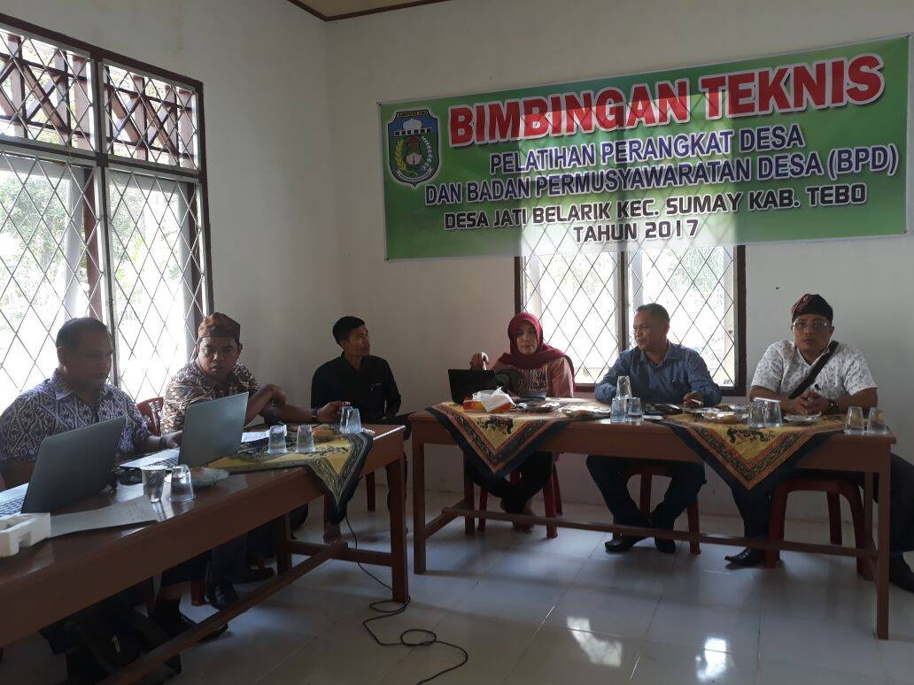 Desa Jati Belarik Gelar Bimtek 2017
