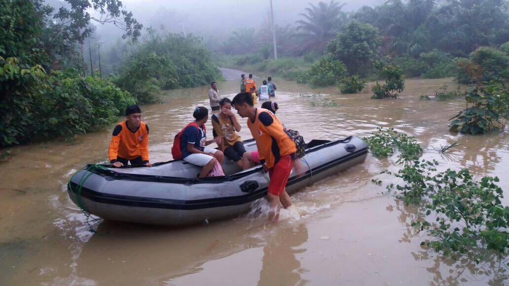 Desa Lubuk Sebontan Kembali Dilanda Banjir