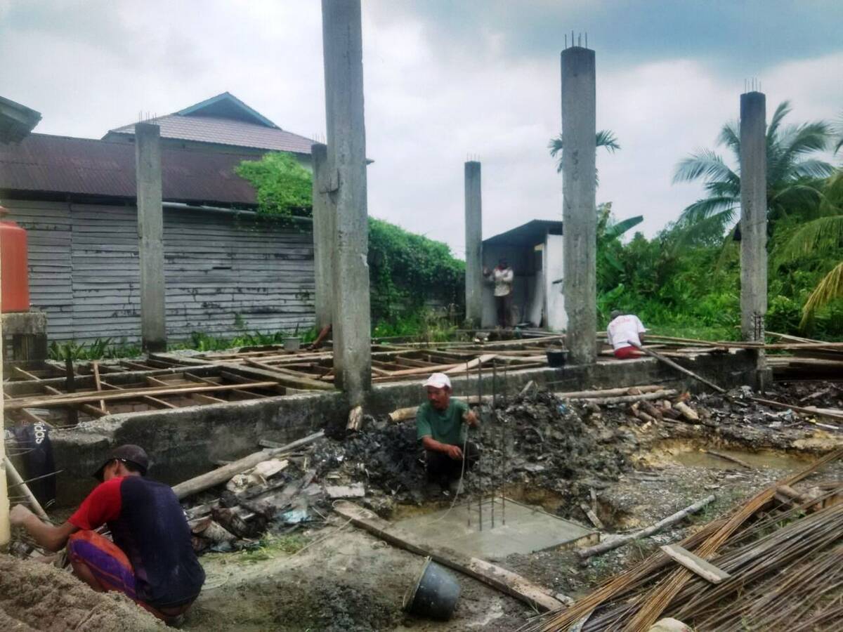 Desa Pembengis Manfaatkan Dana Desa Bangun Kantor
