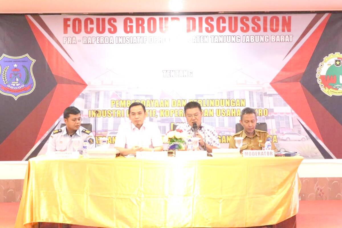 Dewan Gelar FGD Pra Raperda Inisiatif Industri Kreatif