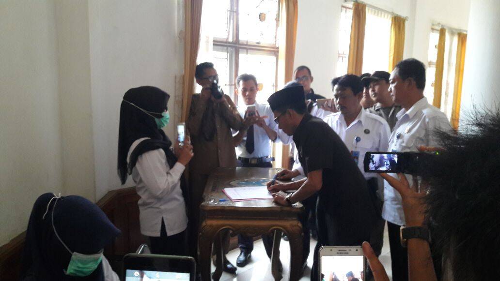 Dewan Mendadak Kaget,BNNK Masuk Gedung DPRD Batanghari