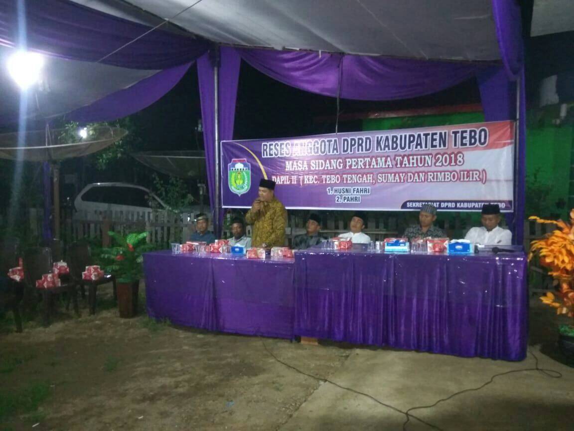 Dewan Partai Nasdem Reses Di Sumber Anom Desa B.Rampak