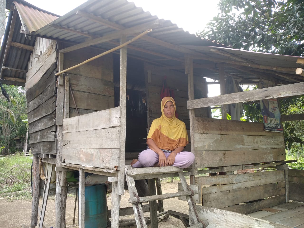 Di Jambi Masih Ada Warga Tinggal di Rumah Berukuran 2&#215;3 Meter, Sedih Betul Nasibnya