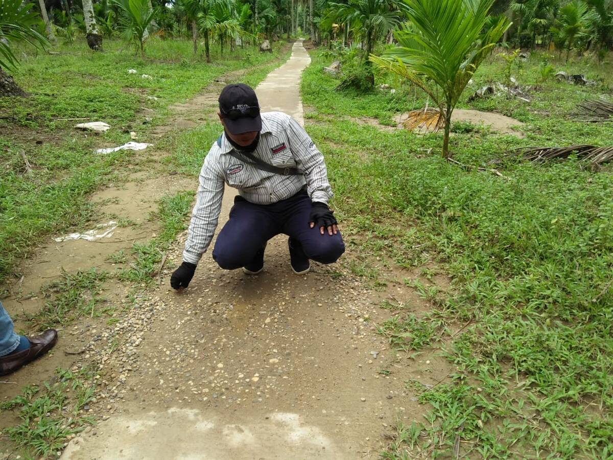 Diduga, Pengerjaan Jalan Rabat Beton Sungai Jeruk Asal Asalan