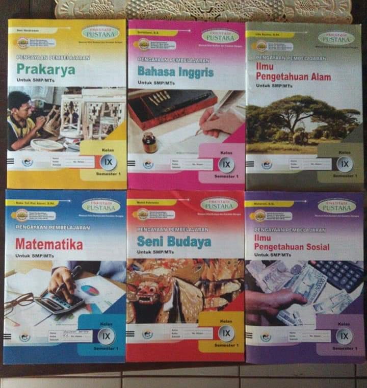 Diduga, SMP 5 Sekernan Jual Buku LKS