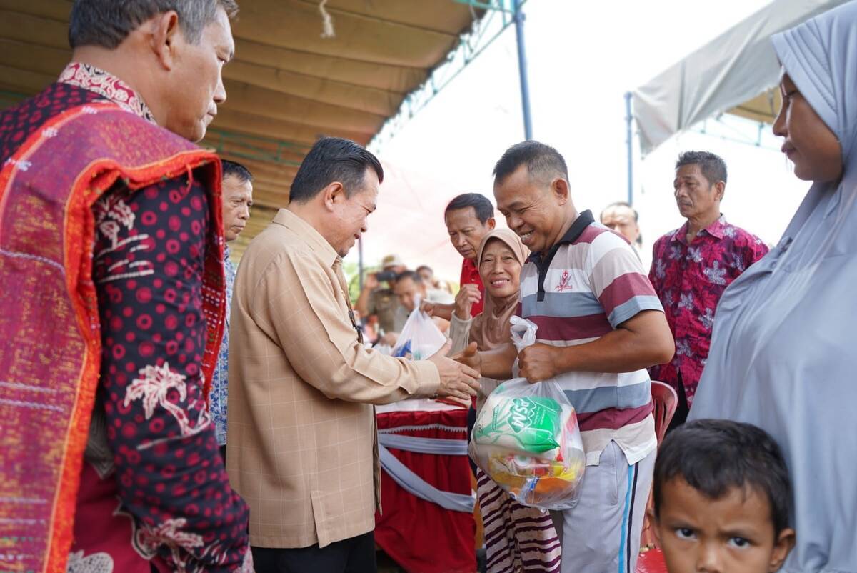 Dihadiri Seribu KK, Al Haris Bantu Rp100 Juta Pembangunan GPIB Marturia 2 