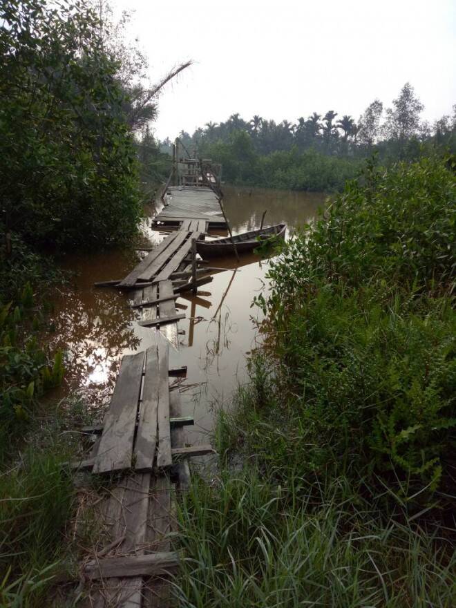 Dimana Pemerintah? Jembatan Kami Sudah Putus