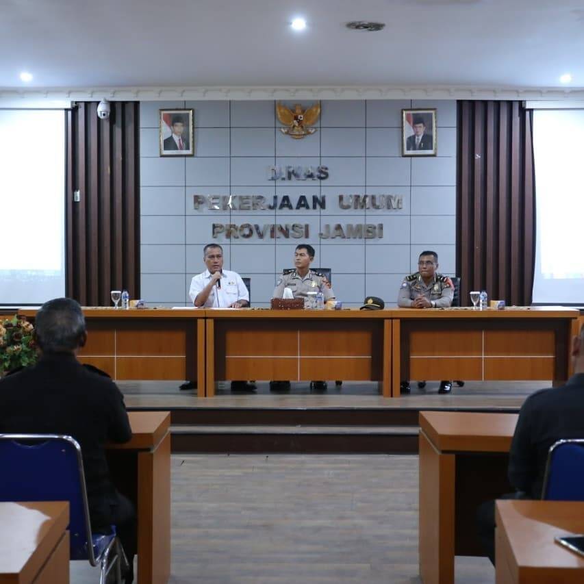 Dinas PUPR Provinsi Jambi Gelar Sosialisasi Pengamanan
