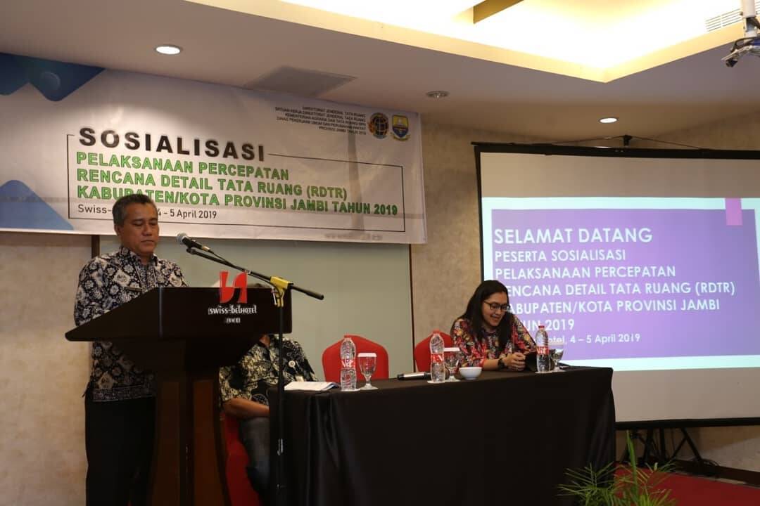 Dinas PUPR Provinsi Jambi Sosialisasi Pelaksanaan RDTR