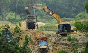 Dishut Amankan Alat Berat di Kawasan Hutan