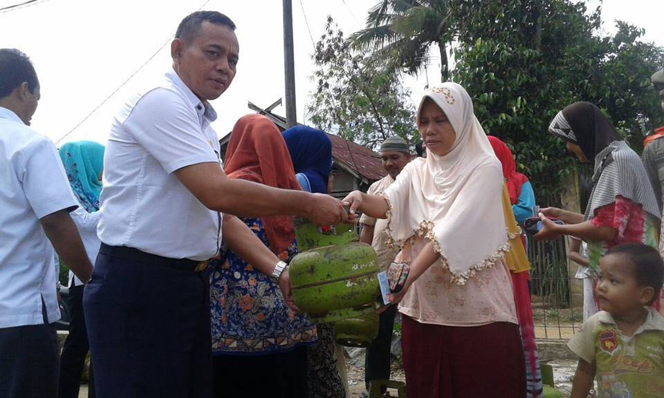 Disperindag Gelar Operasi Pasar Murah Gas 3 Kg.