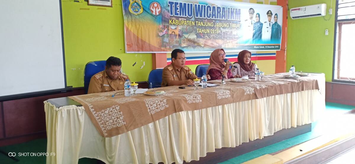 Disperindag Tanjabtim Gelar Temu Wicara IKM