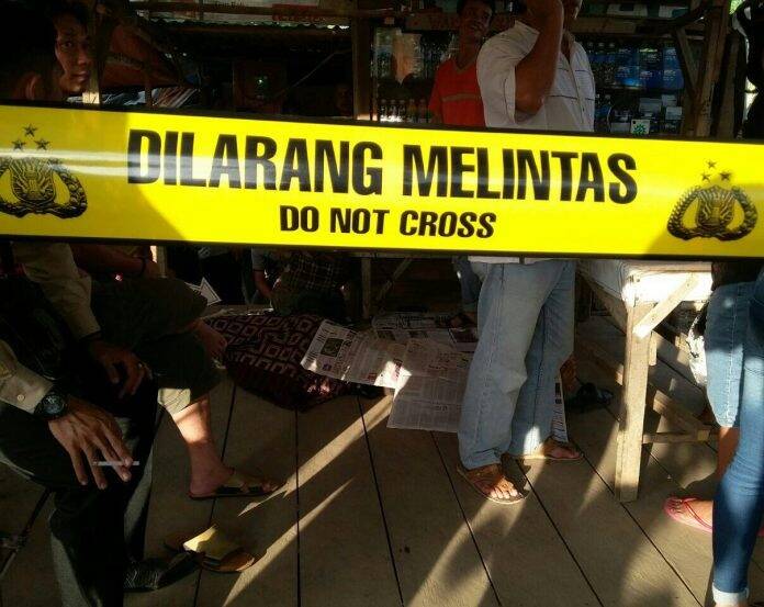 Ditemukan  Mayat Pria Tua Tergelatak di Bengkel Tambal Ban
