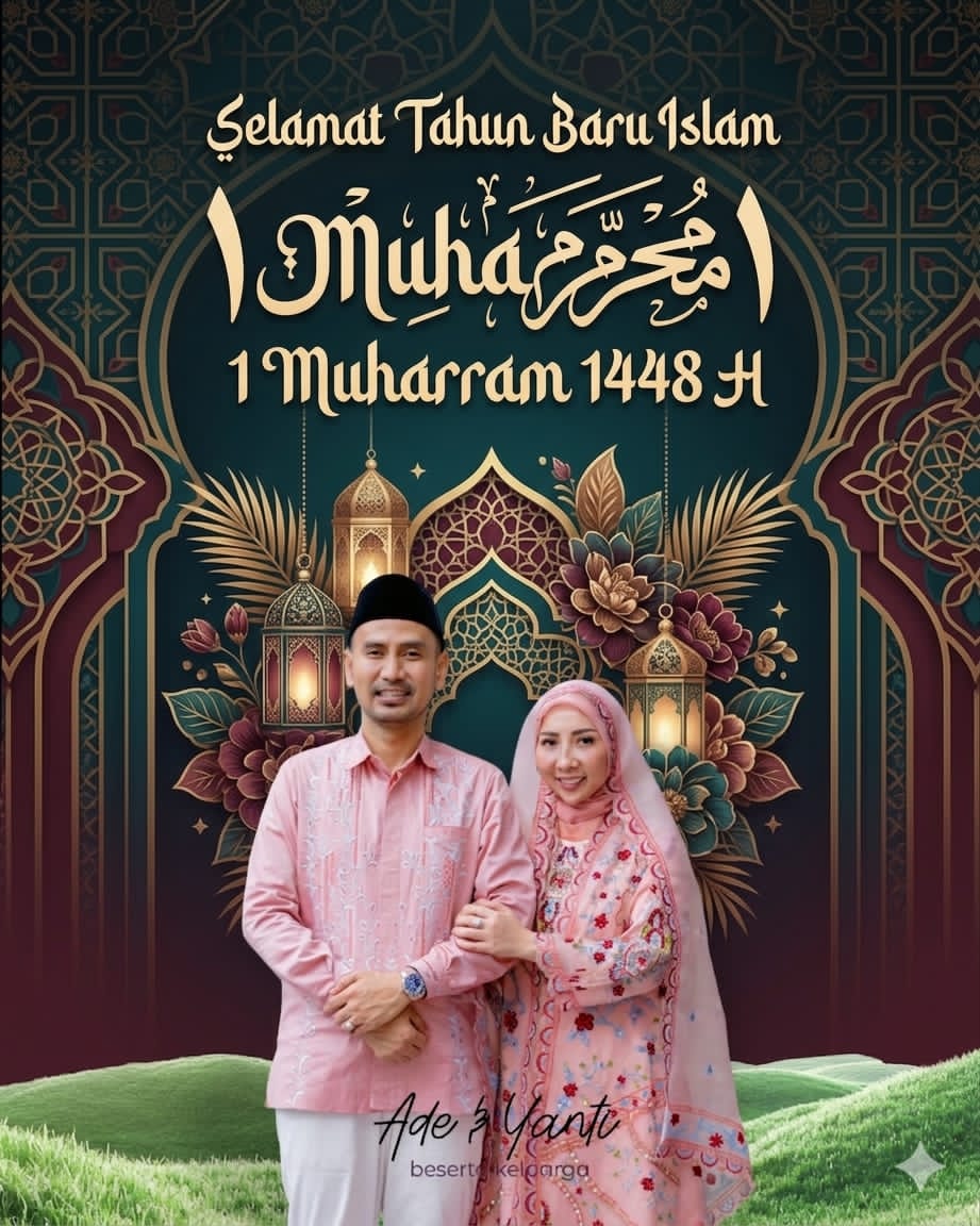 Doa dan Harapan Ade Erlanda & Nur Apriyanti 1 Muharram 1448 H: Hari Esok Lebih Berkah