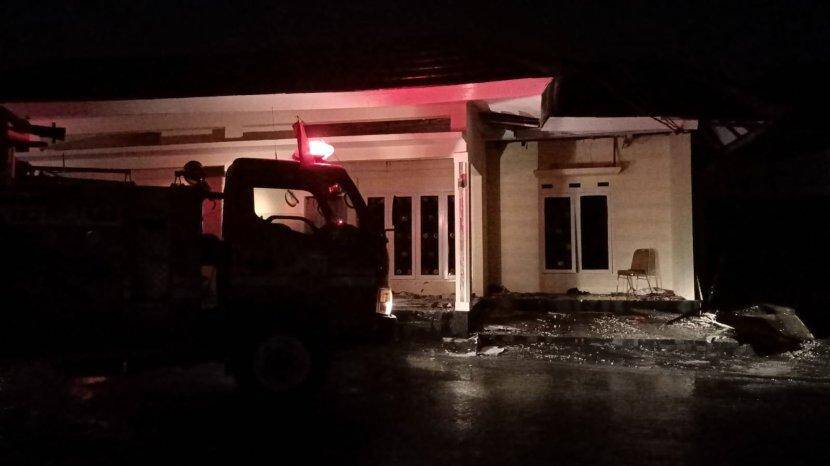 Dokumen di Rumah Dinas Abdullah Sani Hangus Terbakar