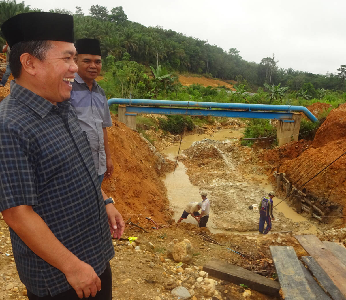 Donatur Misterius Bangun Lima Jembatan di Merangin