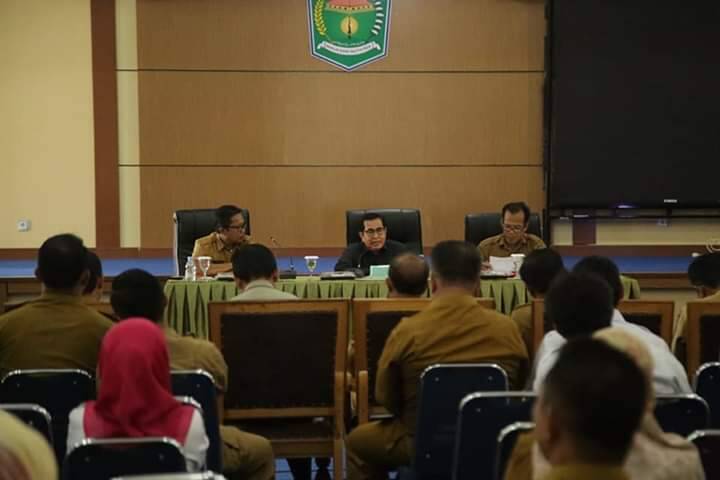 Dorong Percepatan Proses Pembangunan, Wako Kumpulkan Kepala OPD