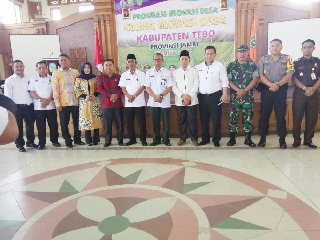 DPMD Tebo Gelar Bursa Inovasi Dan Program Inovasi Desa 2018