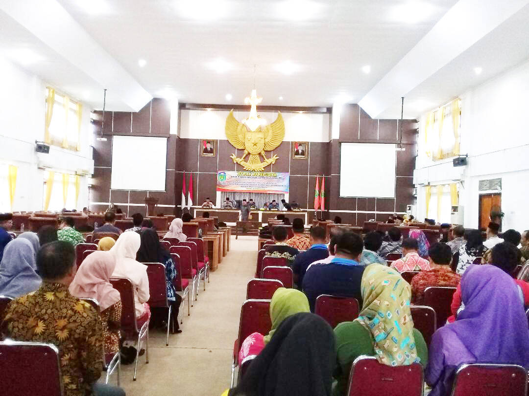 DPR Sahkan RAPBD Menjadi APBD Tebo TA.2019